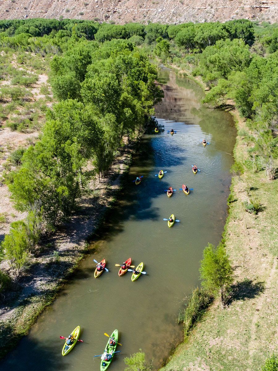 Kayaking in Sedona