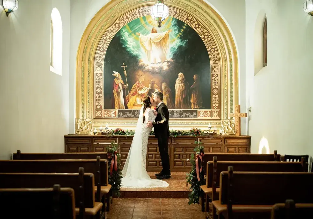 Intimate Chapel Wedding Details