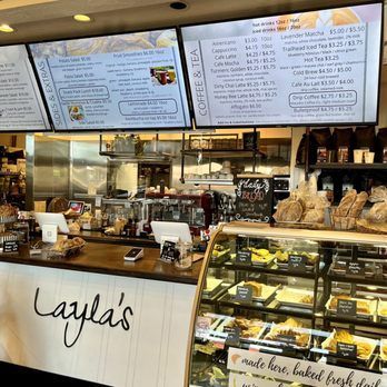 Bakery Pastries and Cafe Items