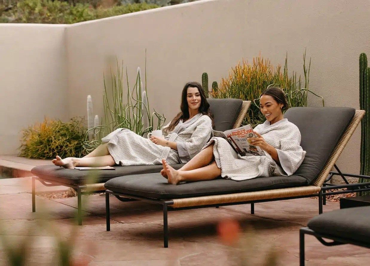 Luxury Spa Massage Room Setting