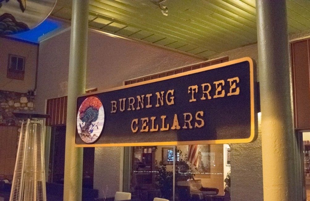 Burning Tree Tasting Room Lounge Setting