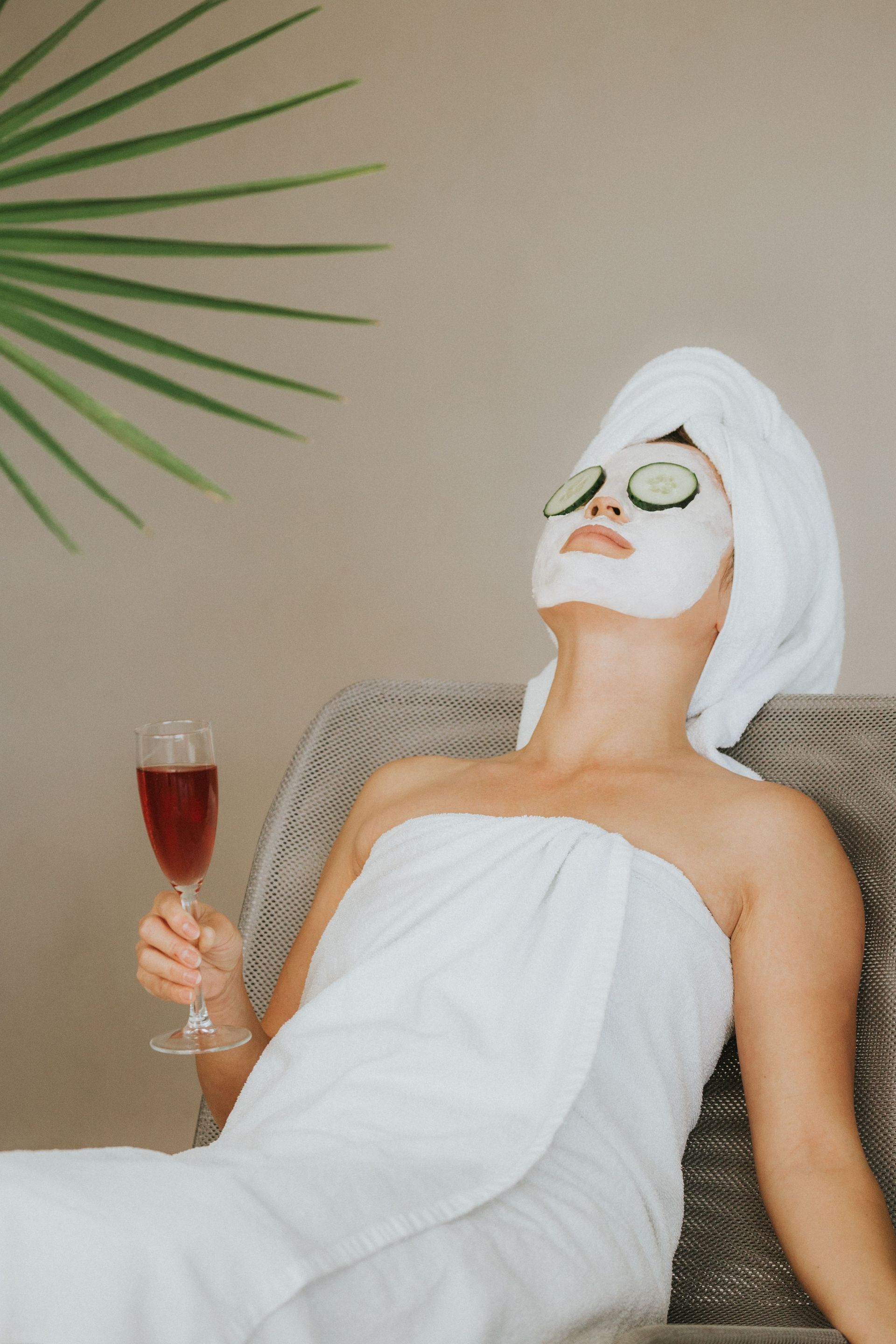 Serene Treatment Spa Bed and Room Setting