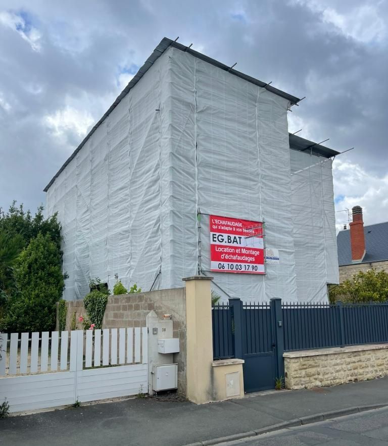 Une protection pour les bâtiments et échafaudages