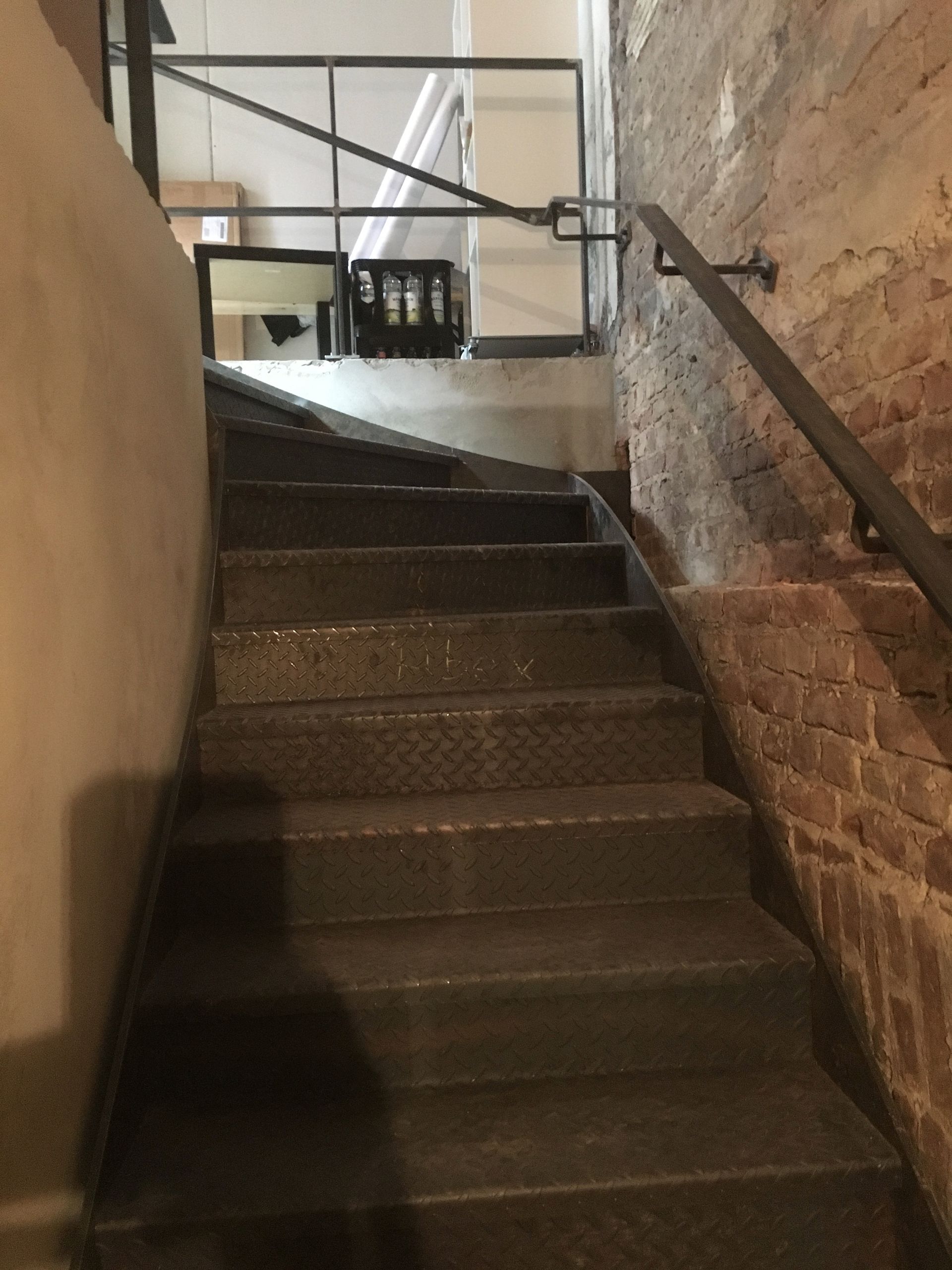 Müller Schlosserei & Metallbau OHG, Treppe innen