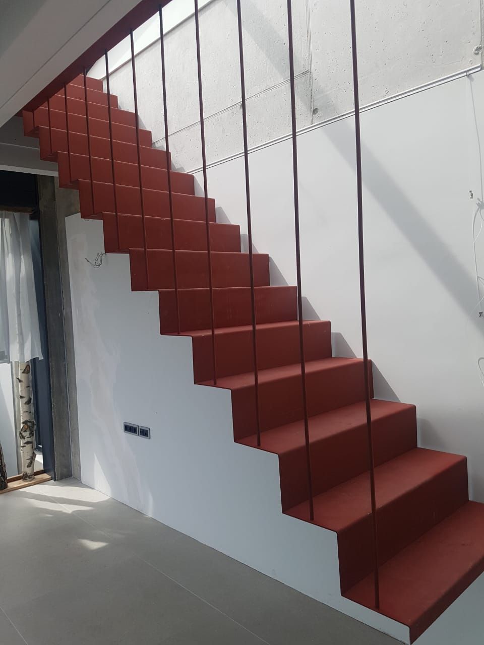 Müller Schlosserei & Metallbau OHG, Treppe innen