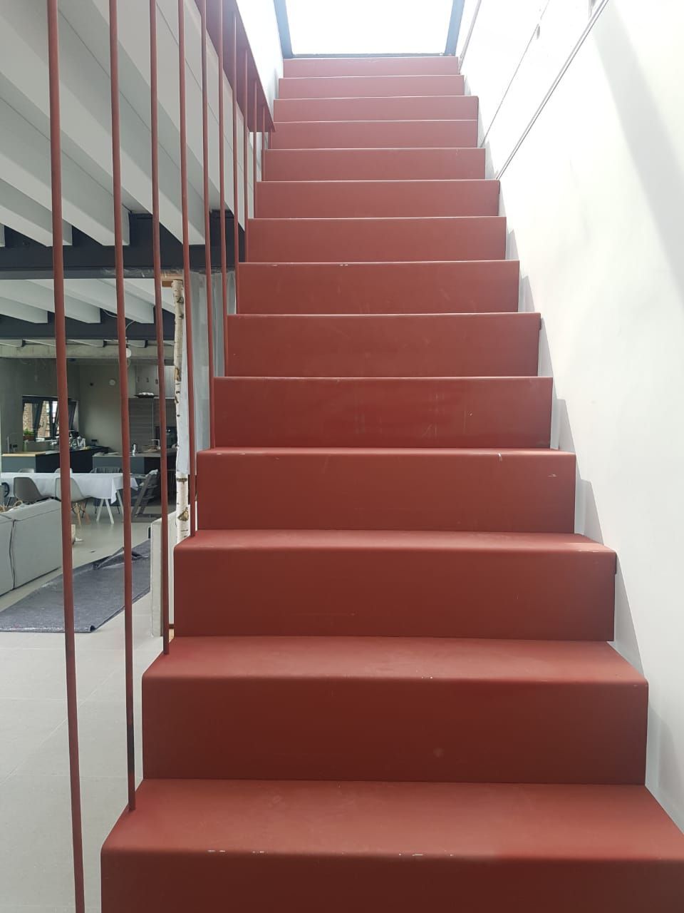 Müller Schlosserei & Metallbau OHG, Treppe innen