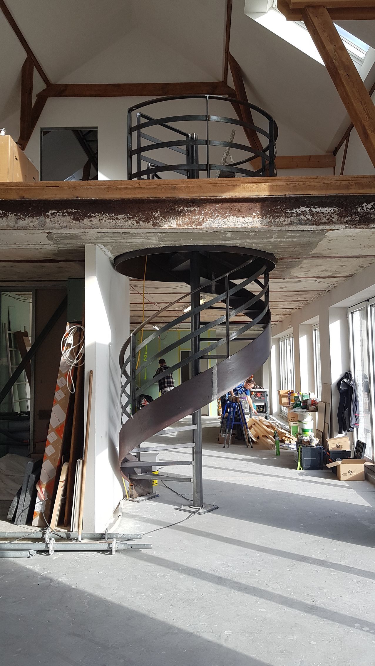 Müller Schlosserei & Metallbau OHG, Wendeltreppe