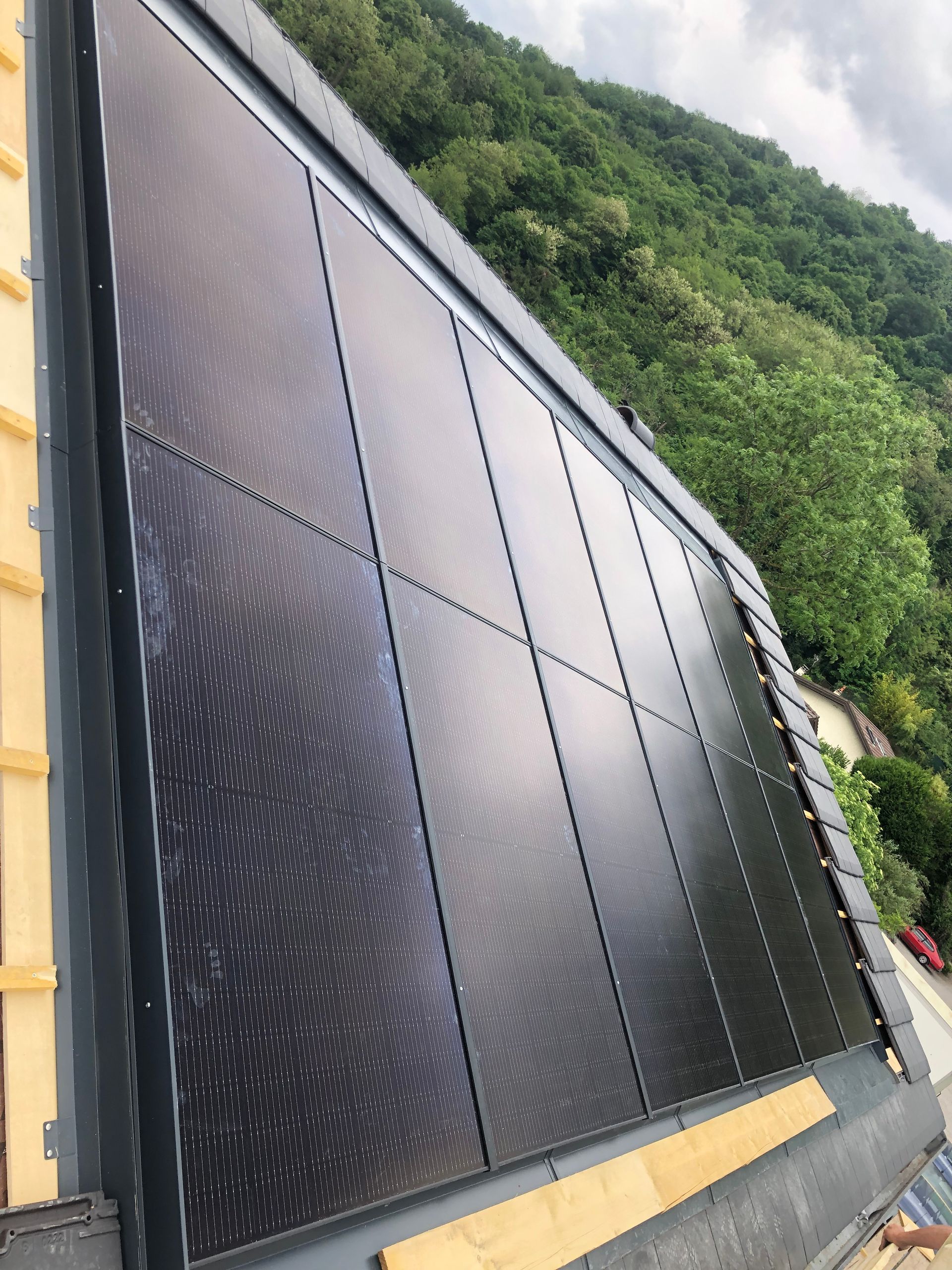 Des panneaux solaires photovoltaïques