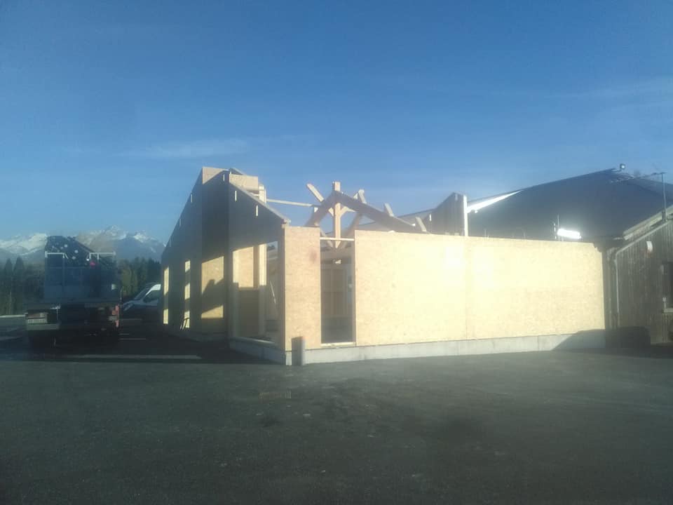 Fabrication maison en bois