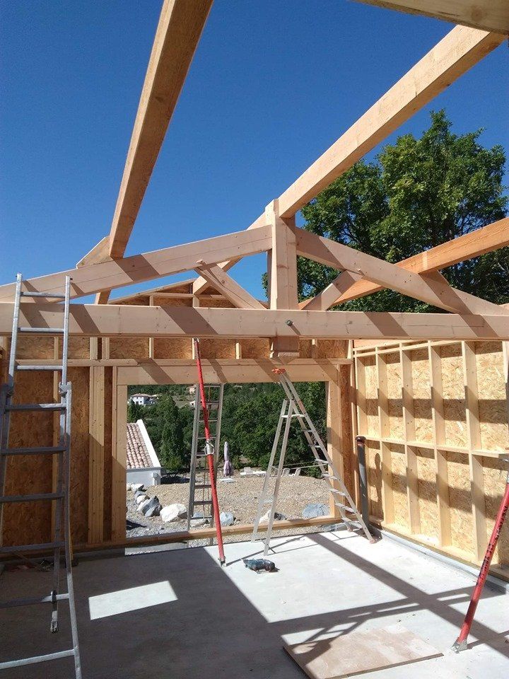 Maison ossature en bois