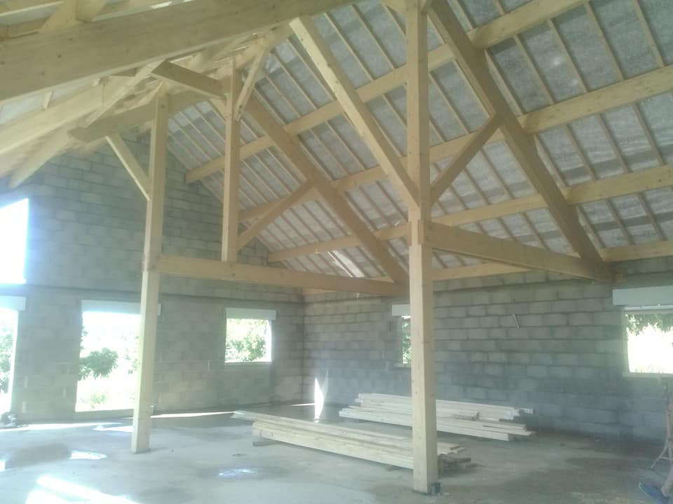 Fabrication charpente en bois