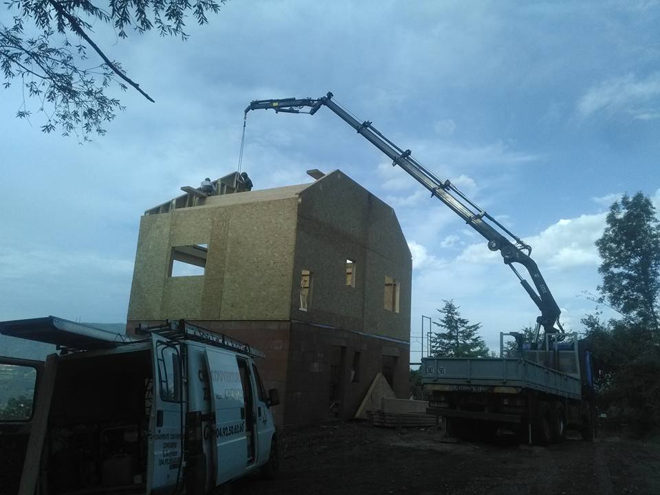 Construction maison en bois
