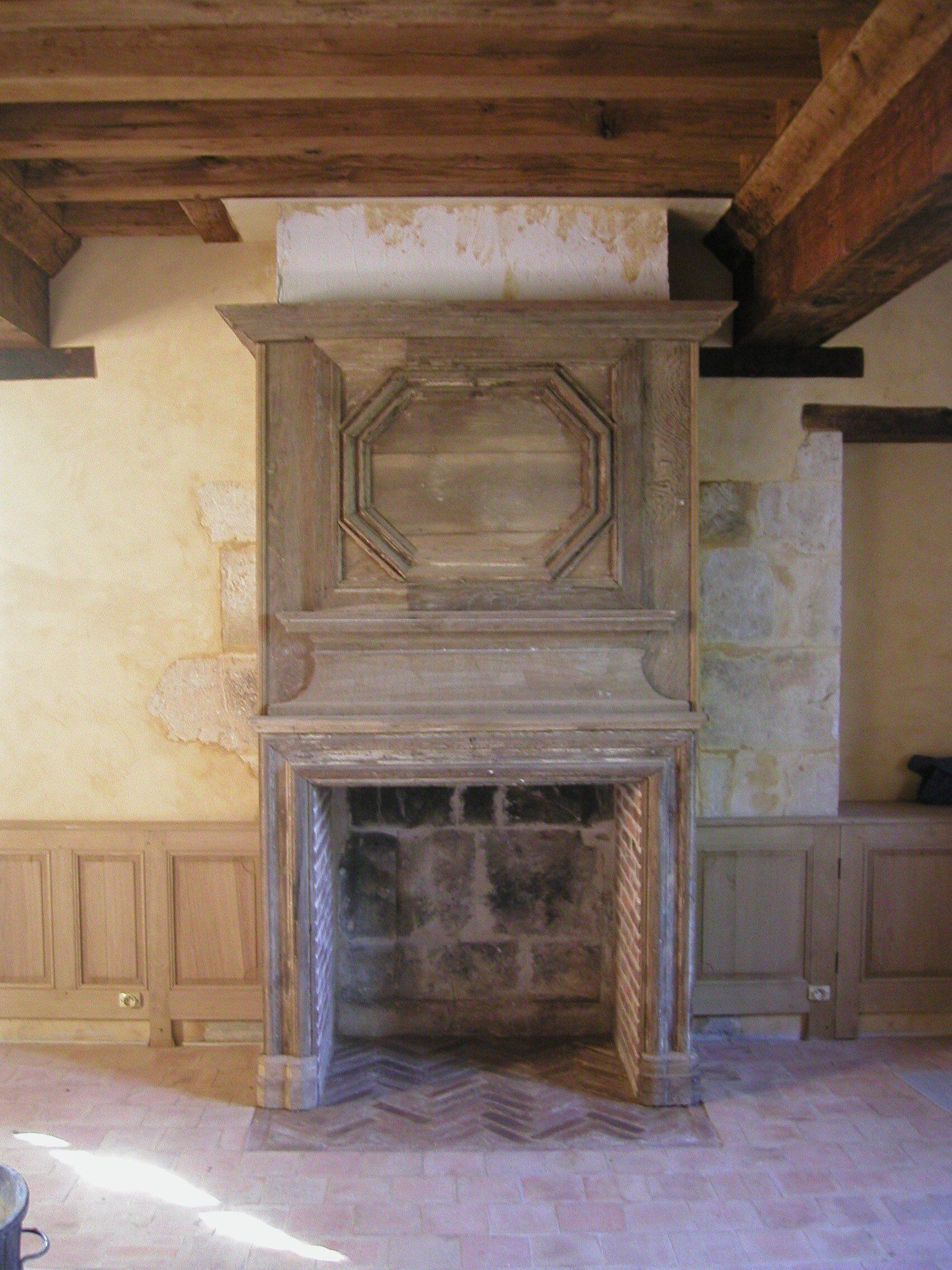 Rénovation cheminée intérieure