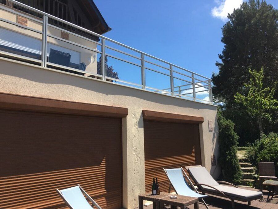 Garde corps en aluminium secteur Deauville