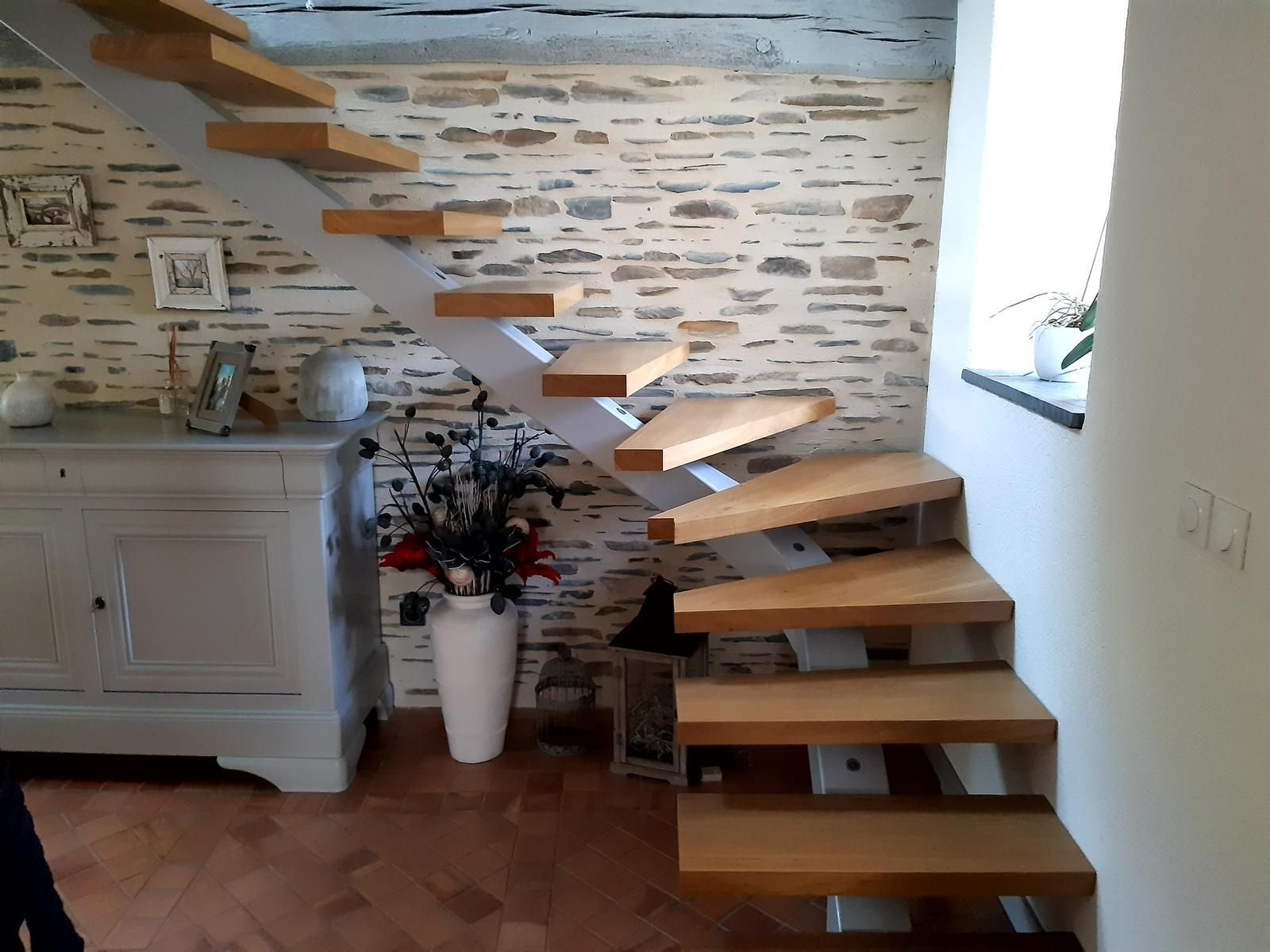 Escalier en bois