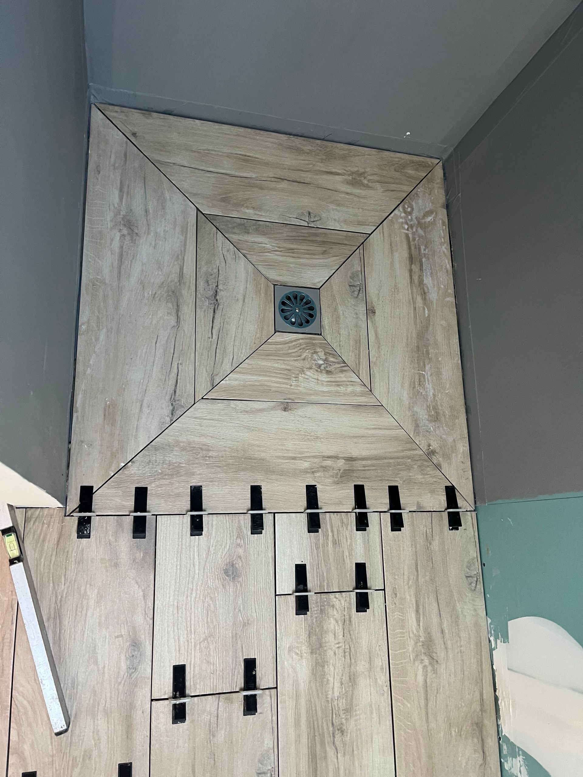 Création d'une douche