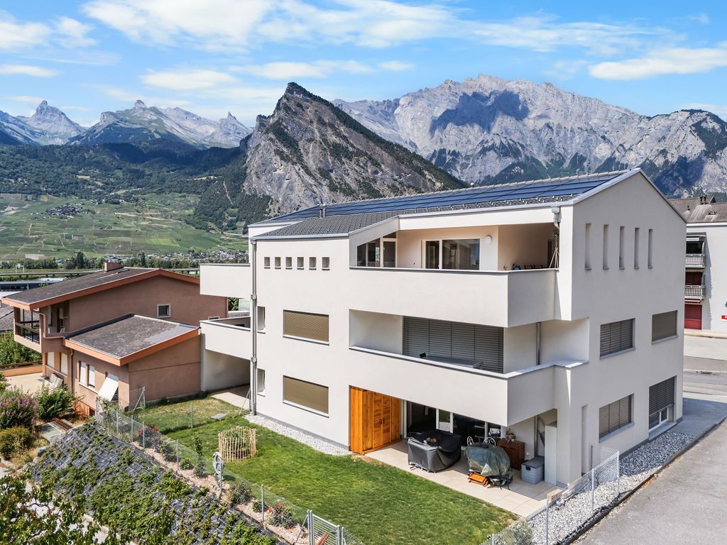 Maraline - Riddes - immeuble de 5 appartements - vue extérieure