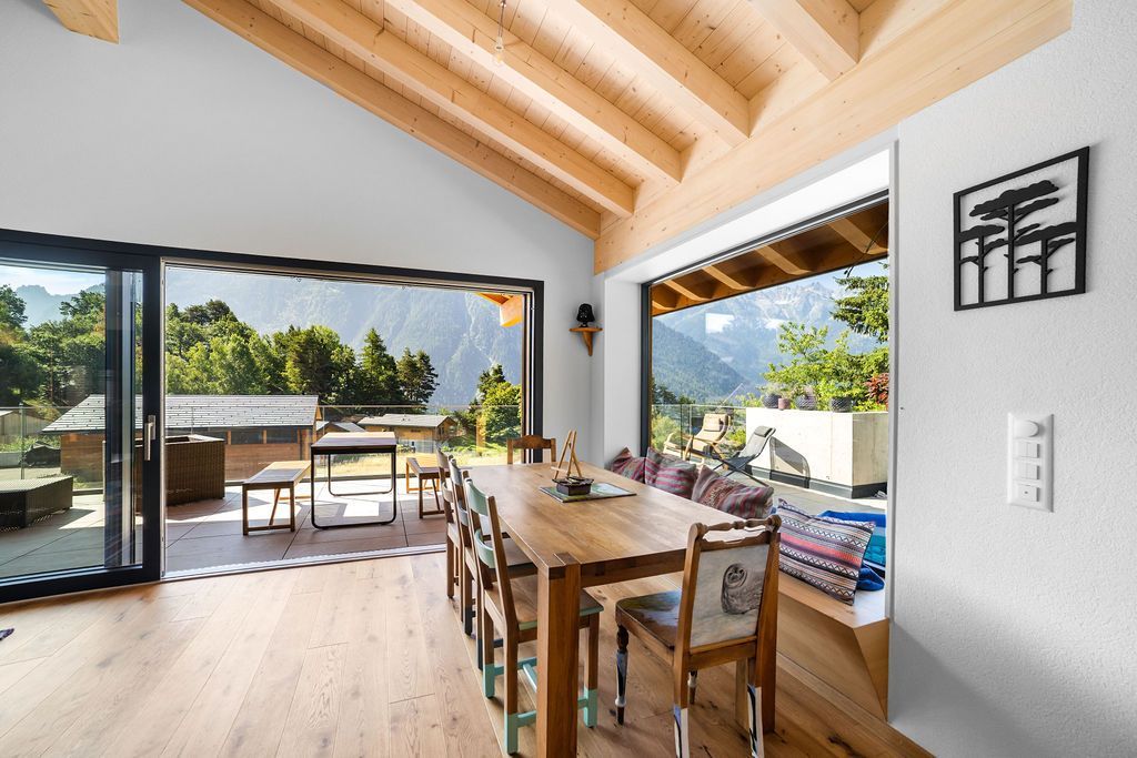 Chemin-Dessus - chalet - salle à manger
