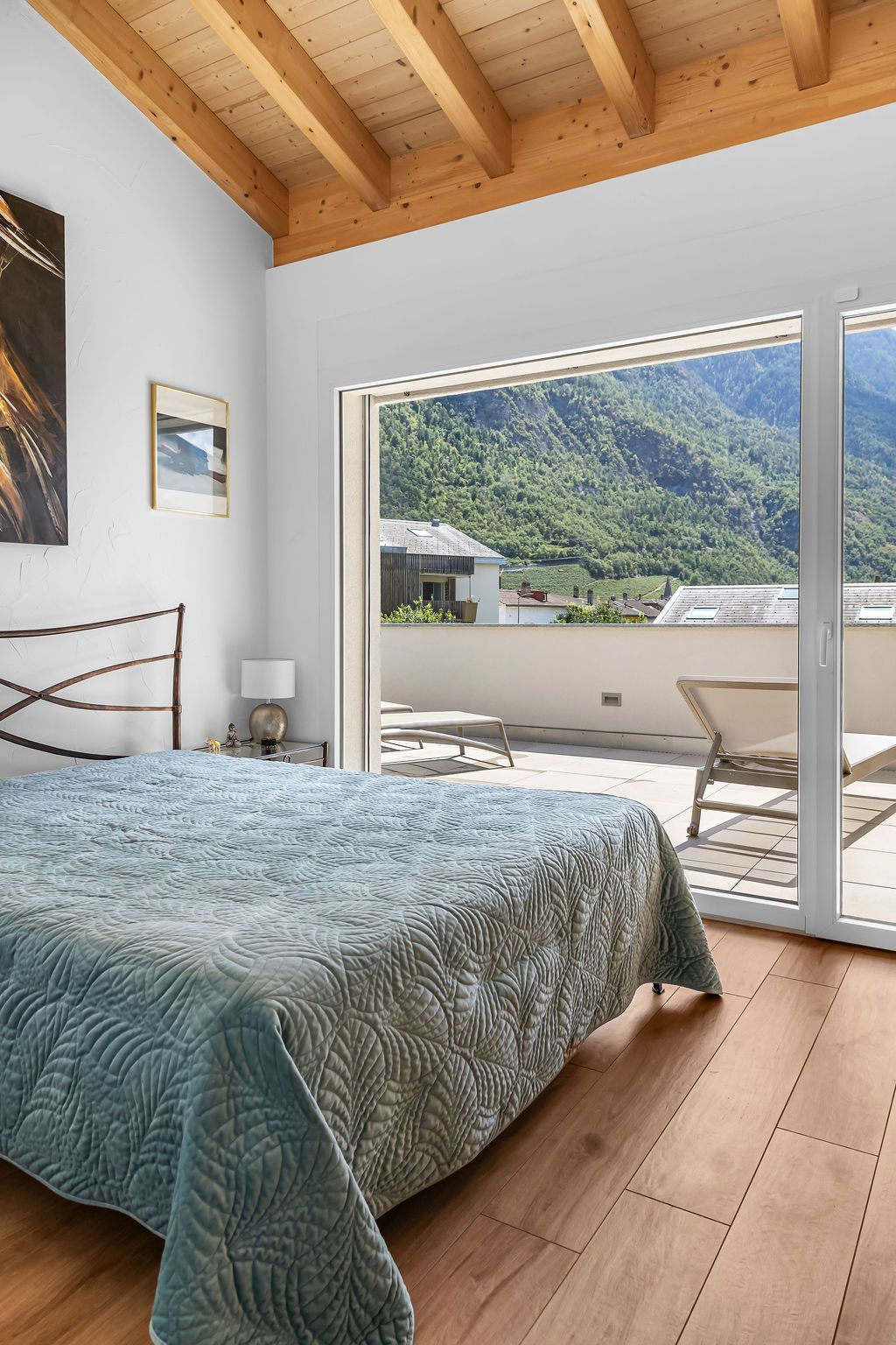 Maraline - Riddes - immeuble de 5 appartements - chambre