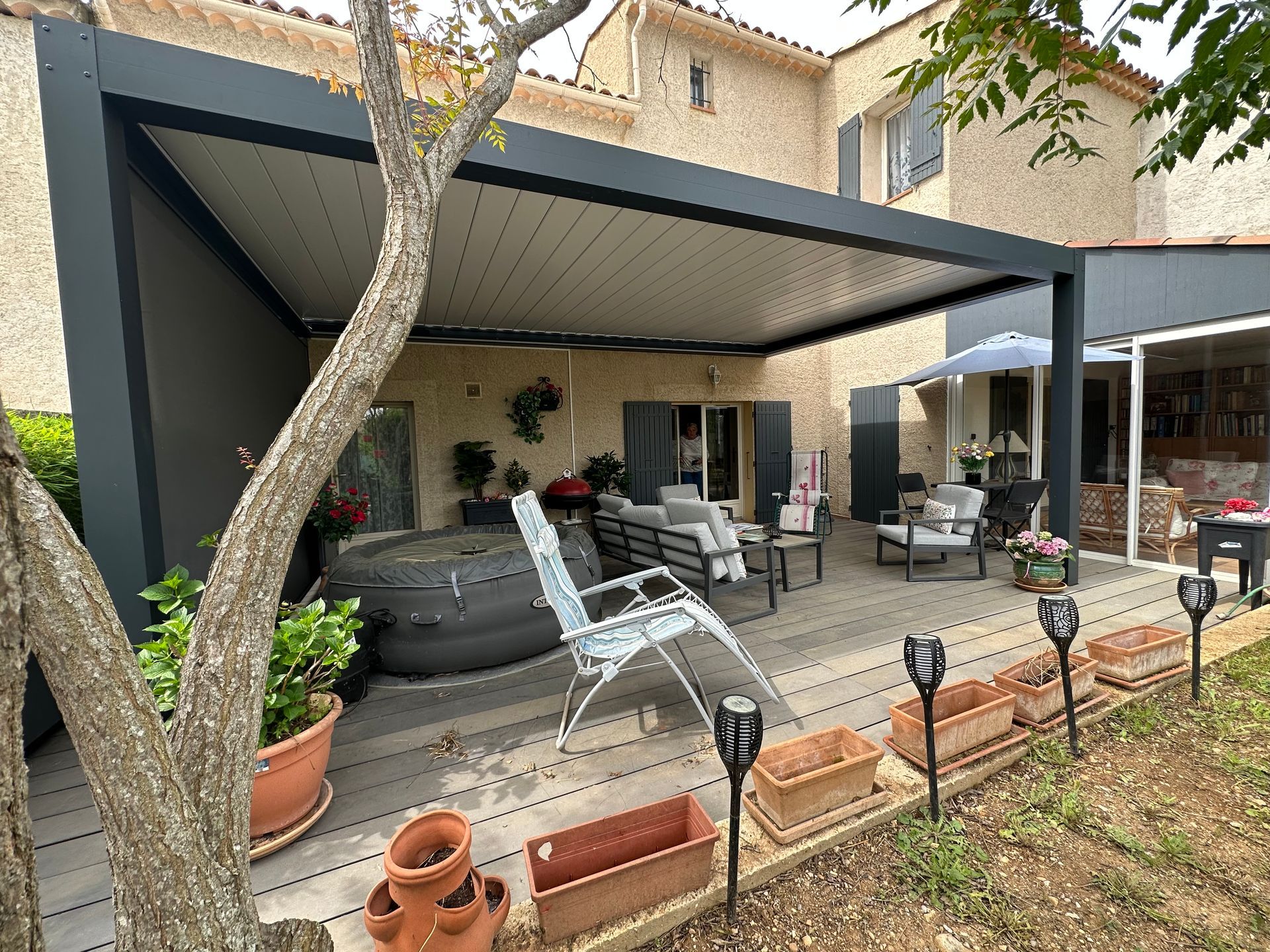 Pergola OMBRISUN à lames orientables