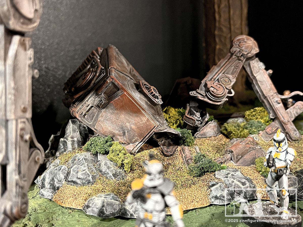 Star Wars AT-ST am Boden