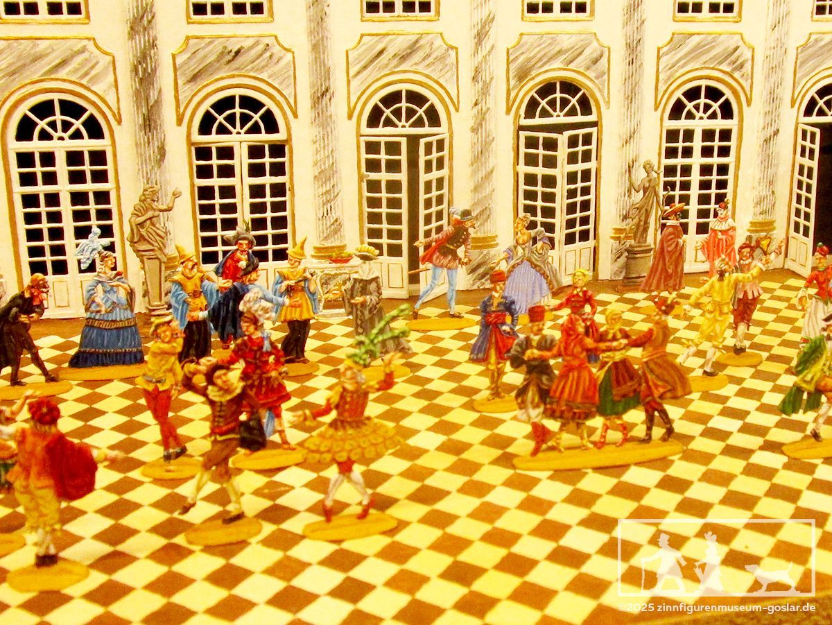 Maskenball in einem Schloß