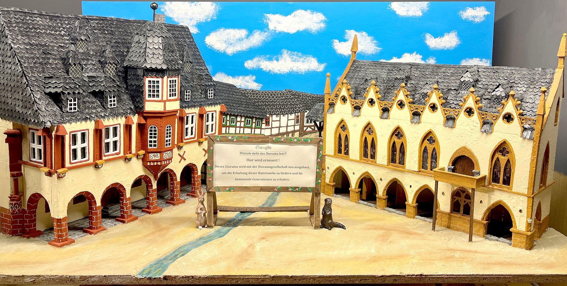 Marktplatz Goslar nachher