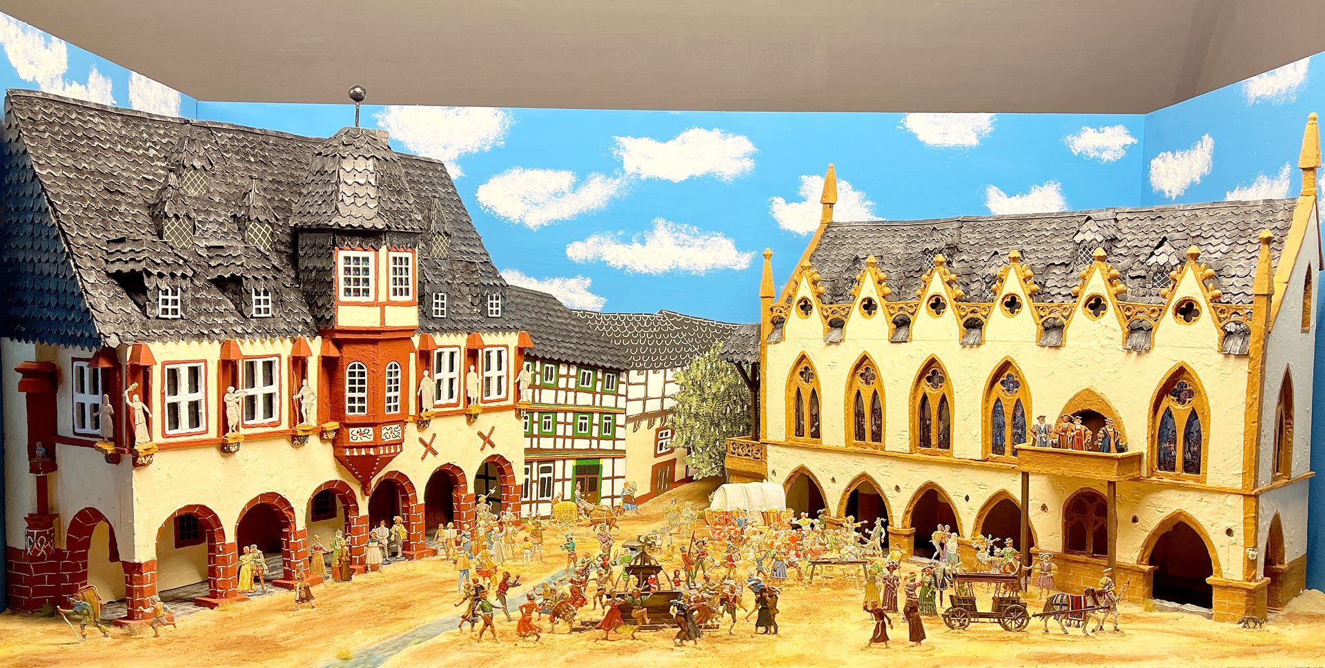 Marktplatz Goslar nachher