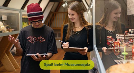 Spaß im Museum beim Museumsquiz