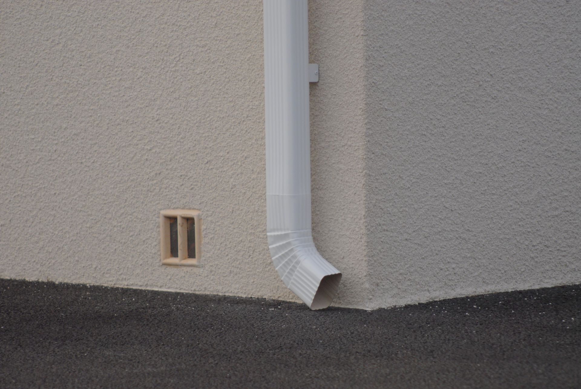 Évacuation eau pluviale