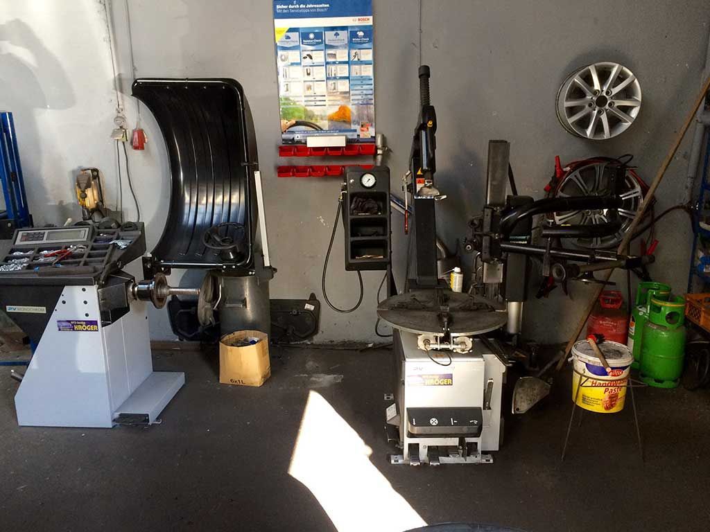 Reifen beziehen und auswuchten