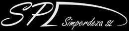 Logotipo en blanco y negro con las letras «SPL» y «Siperdeza sl» en letra cursiva sobre un fondo negro