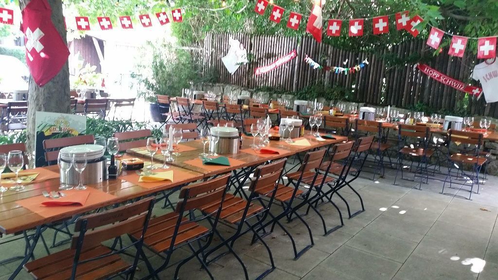 Terrasse - Rebstock restaurant - Bienne