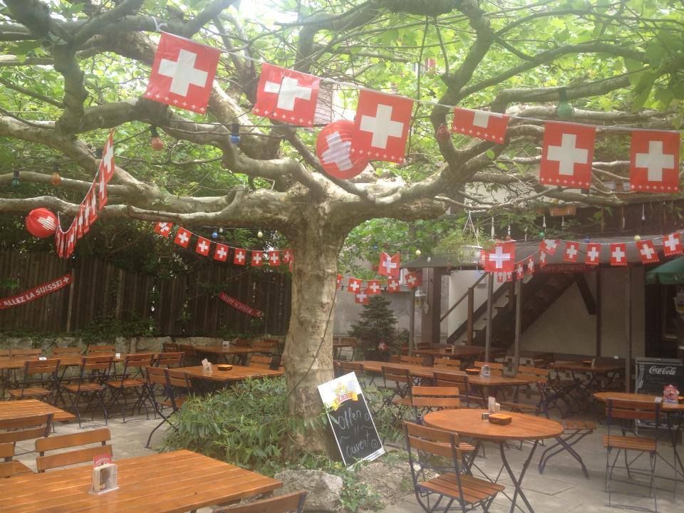 Terrasse - Rebstock restaurant - Bienne