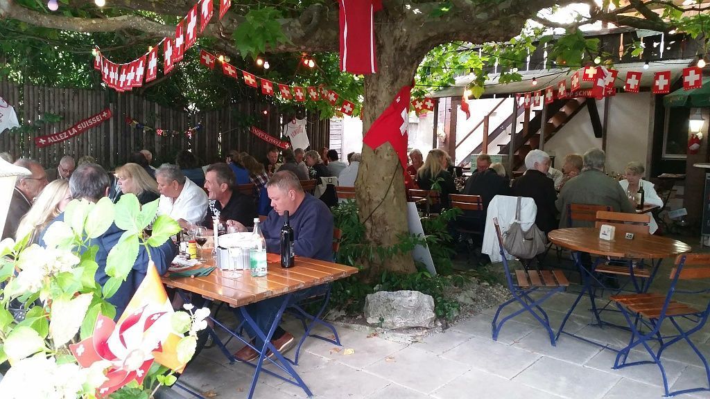 Terrasse - Rebstock restaurant - Bienne