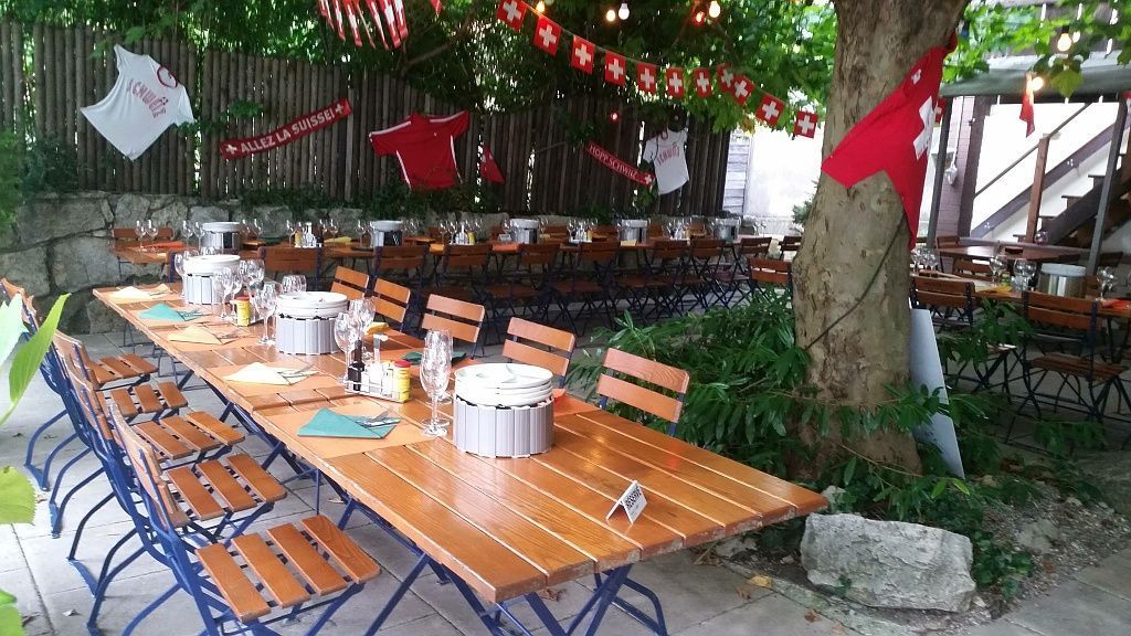 Terrasse - Rebstock restaurant - Bienne