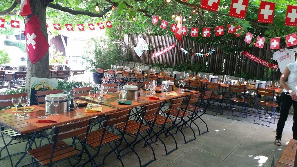 Terrasse - Rebstock restaurant - Bienne
