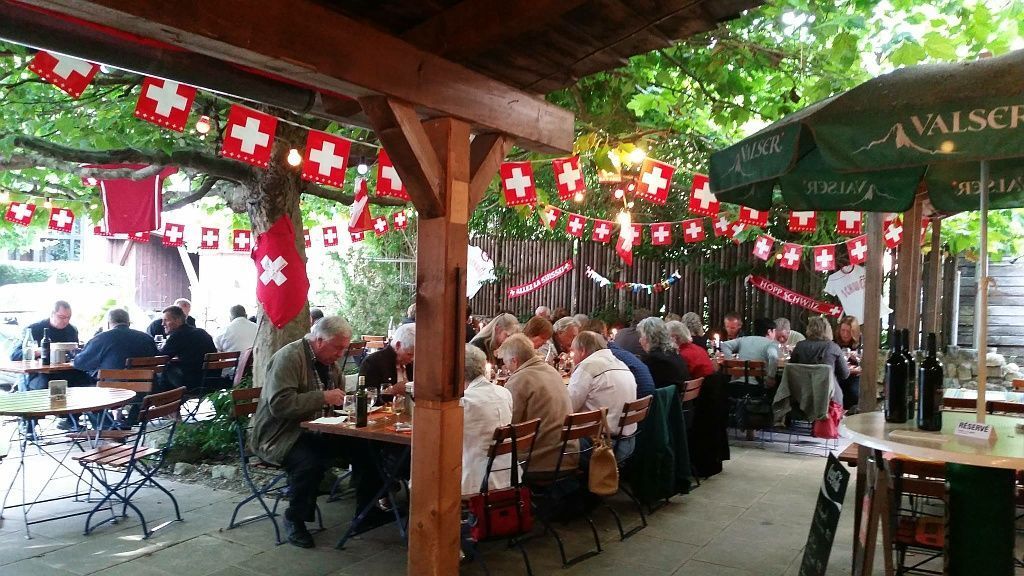 Terrasse - Rebstock restaurant - Bienne