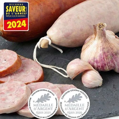 Saucissions avec de l'ail