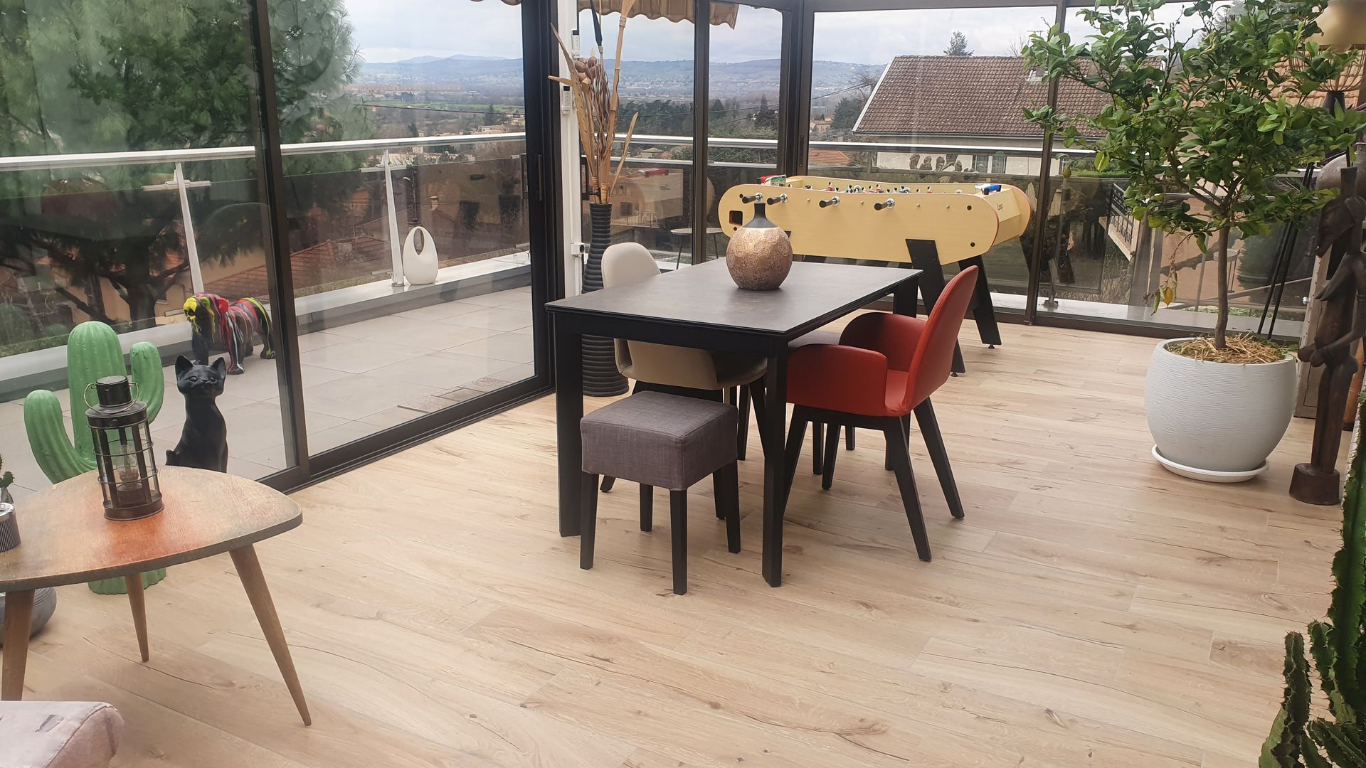 Carrelage pièce de vie