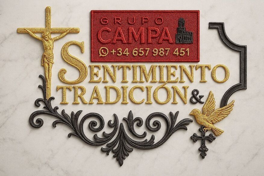 Iglesia de piedra con torre de reloj bajo un cielo nublado.