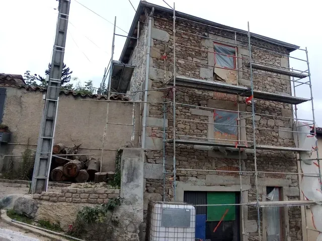 Maison en pierres - avant les travaux
