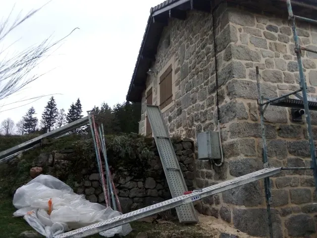 Traitement de façades en pierre