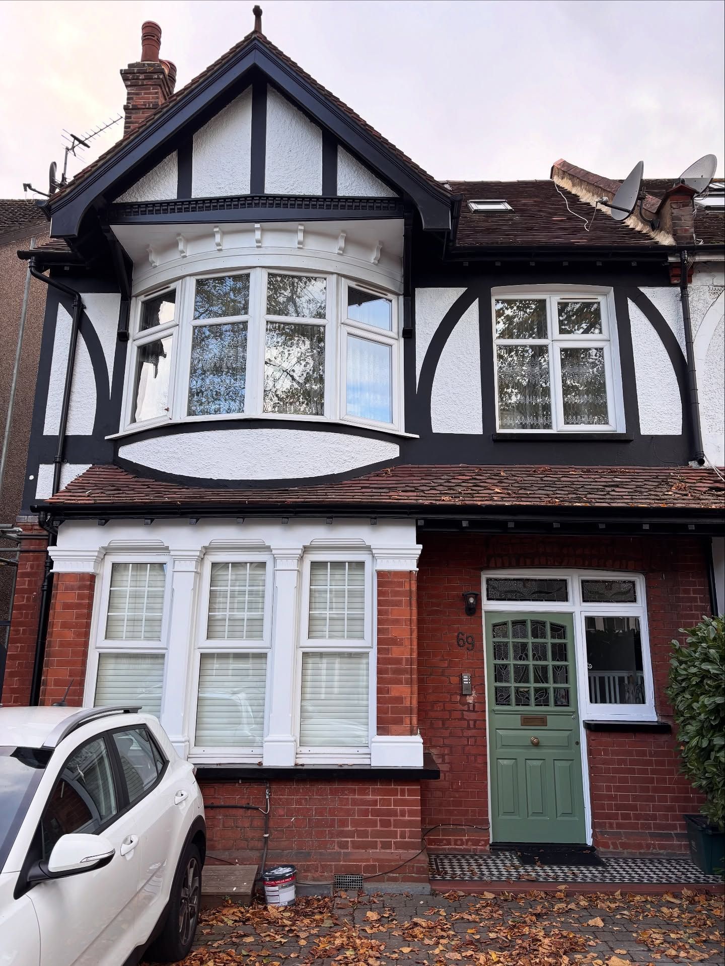 london home exterior paitning works