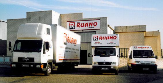 Déménagement et liaison France Espagne avec Ruano (75)
