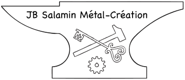 Un logo | JB Salamin Métal-création