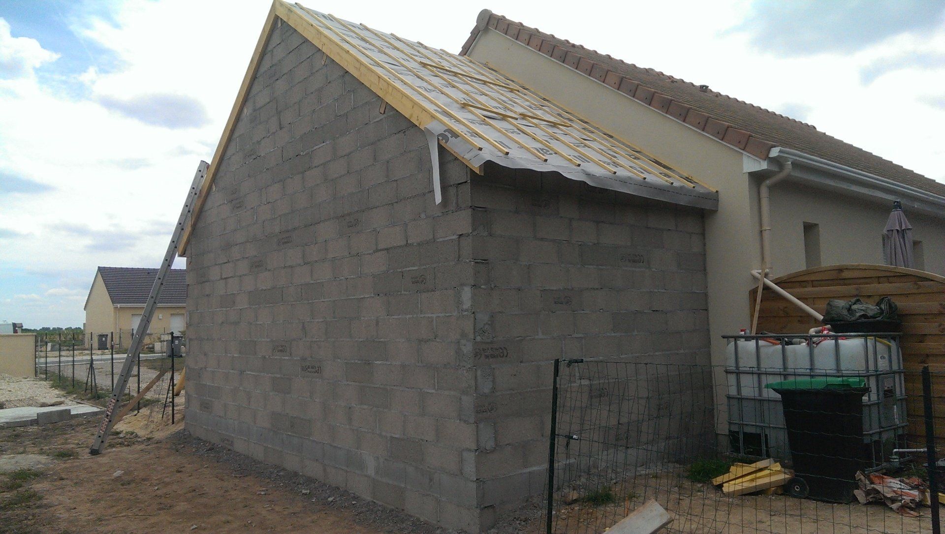 Construction de garage