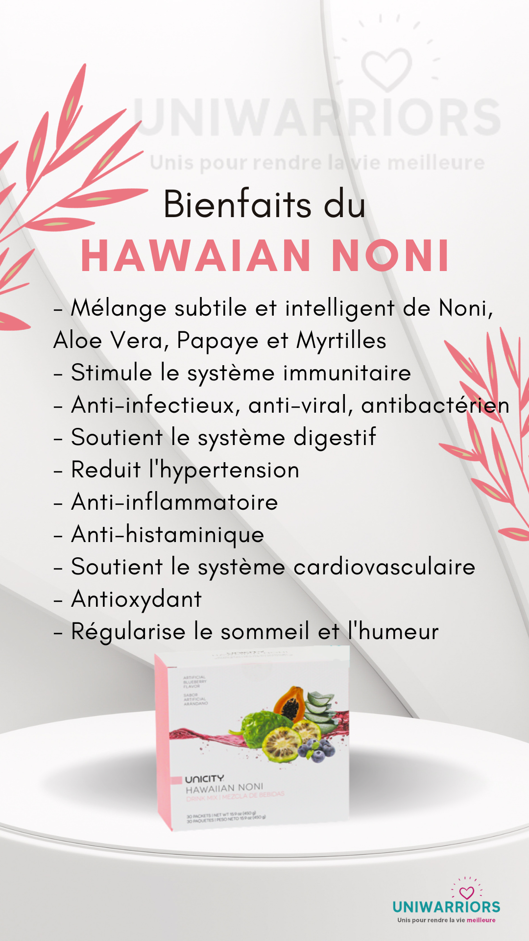 Complément alimentaire Hawaian Noni