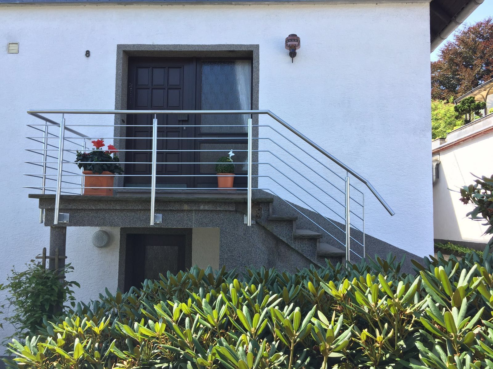 Balkone, Balkonanlagen, Geländer, Metallbau und Treppenbau in Engelskirchen bei Köln in Nordrhein-Westfalen