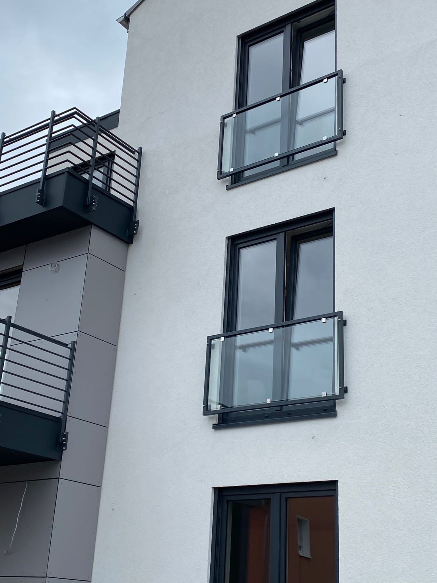 Balkone, Balkonanlagen, Geländer, Metallbau und Treppenbau in Engelskirchen bei Köln in Nordrhein-Westfalen